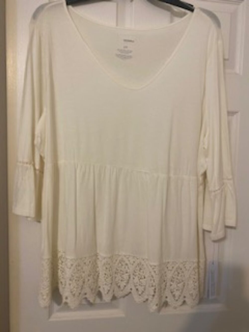 Sonoma - Women's Top - Size 2x - Off White - New with tags